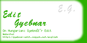 edit gyebnar business card